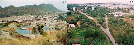 María Victoria Portelles, Cartografías dobles (Blanca-Alamar), fotografías