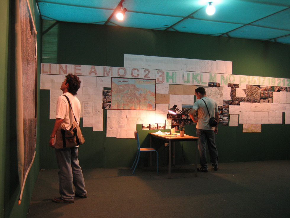 María Victoria Portelles, El mapa sobre el mapa: proyecto Habana