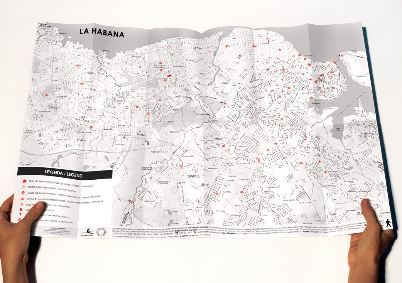 María Victoria Portelles, Mapa subjetivo, mapa plegable (DIP)